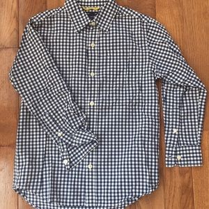 Gapkids Gingham Long Sleeve Collared Buttom Down